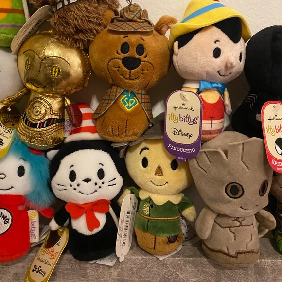 Hallmark Collectible Itty Bittys Plush Ninja Turtles Disney Harry Potter - Picture 5 of 10